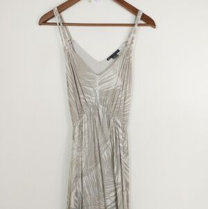 Armani Exchange Palm Tree Print Maxi Dress Size Small